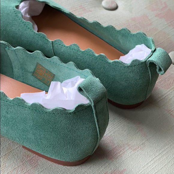 🆕NWT Anthropologie Klub Nico Naomi Scalloped Flat - Picture 4 of 16